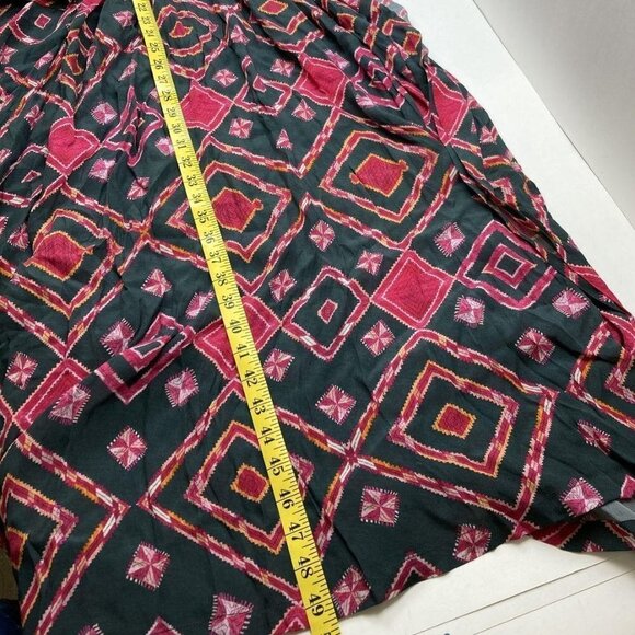 NWT  Anthropologie Rujuta Sheth Gather Front Caftan Dress One Size - Picture 12 of 13